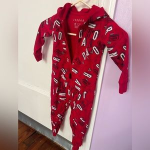 NWOT JORDAN HOODED JUMPSUIT FOR TODDLER